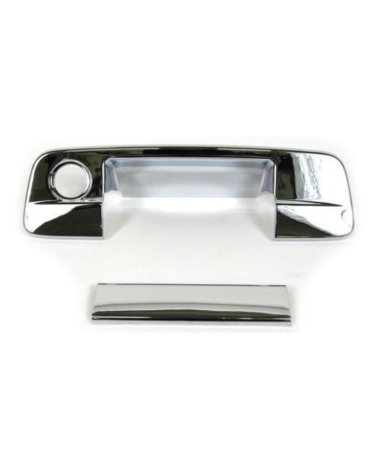 Genuine Mopar Tailgate Handle & Bezel Applique Chrome W/O Backup Camera