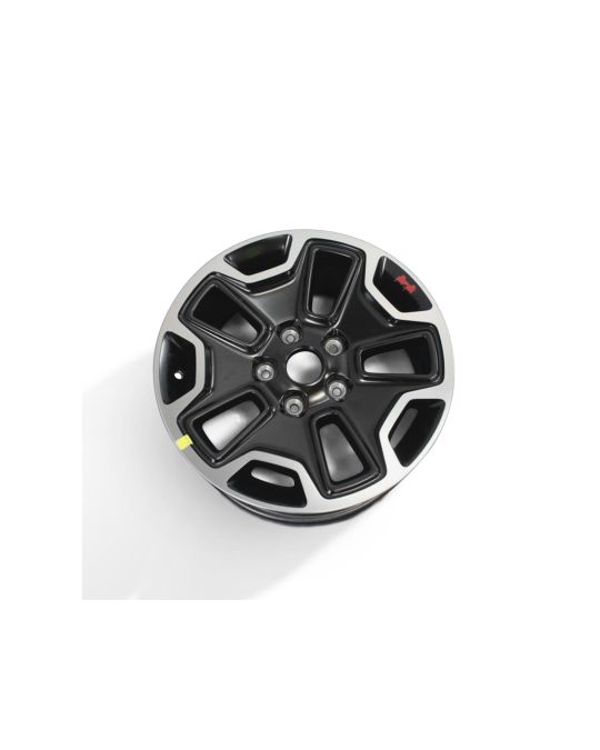 Genuine Mopar Wheel 17" Rubicon Semi Gloss Black With Machined Accents