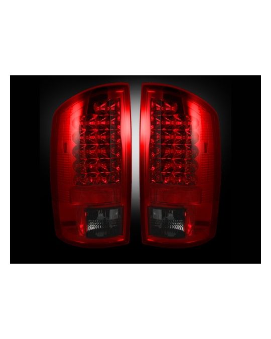 RECON Tail Lights LED Dark Red Smoked Lens