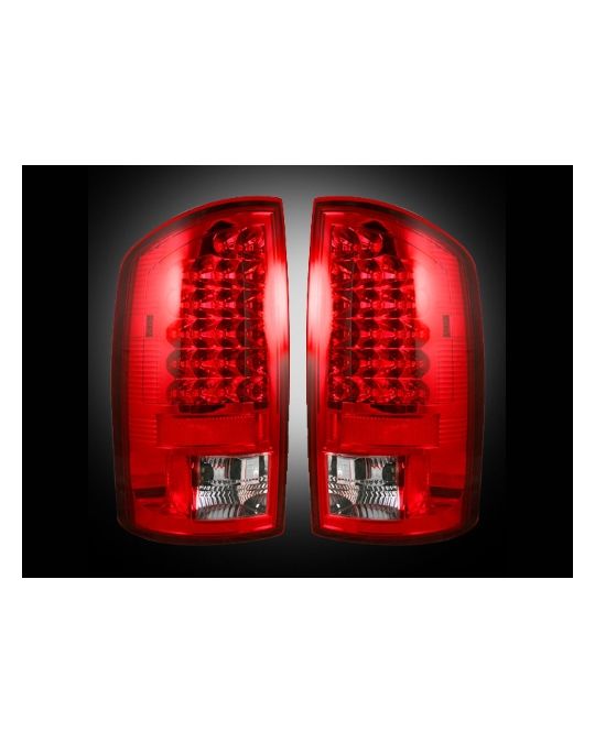 RECON Tail Lights LED Red Lens