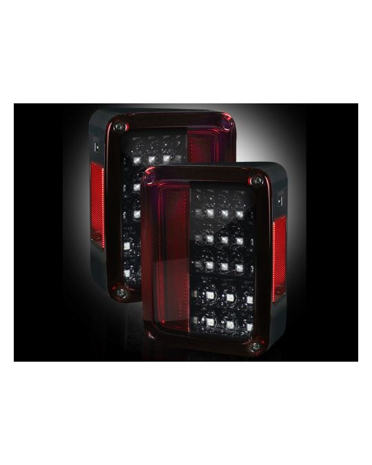 RECON Tail Lights LED Red Smoked Lens