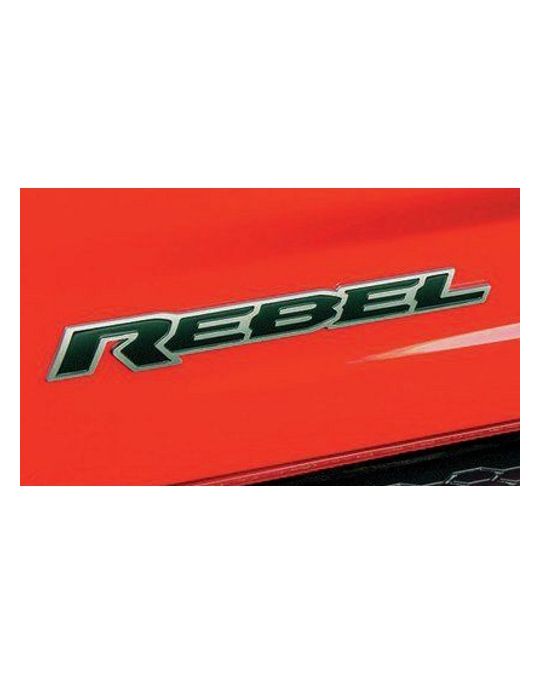 Genuine Mopar Emblem Rebel Tailgate Nameplate