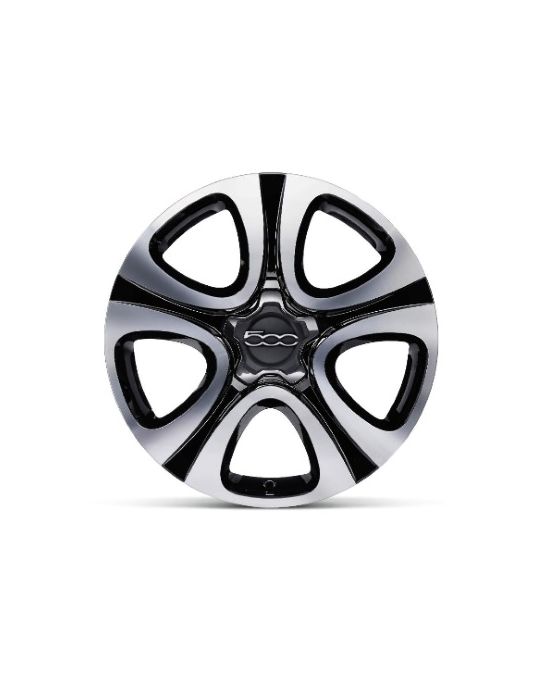 Genuine Mopar Wheel - 18" Alloy Black Diamond-Cut Finish