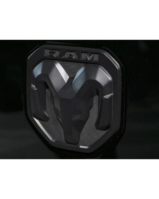 Genuine Mopar Emblem Blacked Out Ram's Head Tailgate