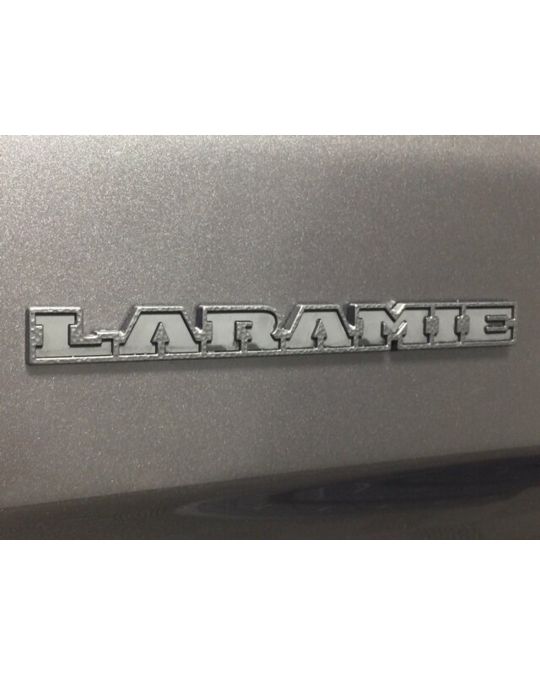 Genuine Mopar Emblem Blacked Out Tailgate Badge Laramie