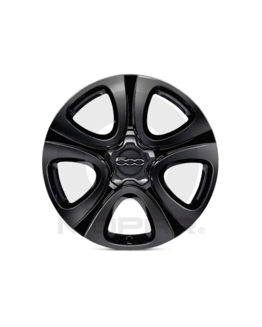 Genuine Mopar Wheel - 18" Alloy Jet Black Satin Gloss