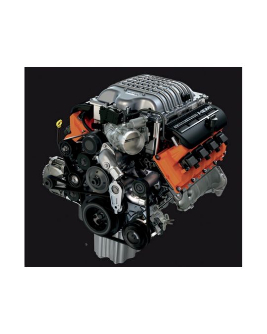 Genuine Mopar Performance 6.2L Supercharged Crate HEMI Engine