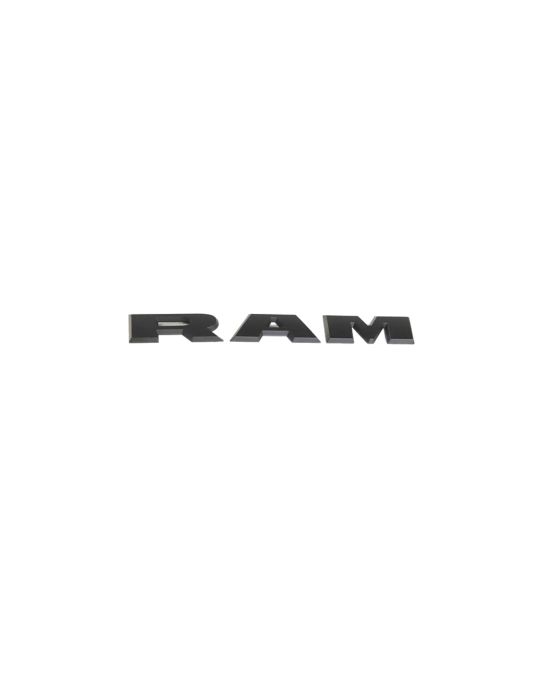 Genuine Mopar RAM Door Emblem Matte Black Passenger Side