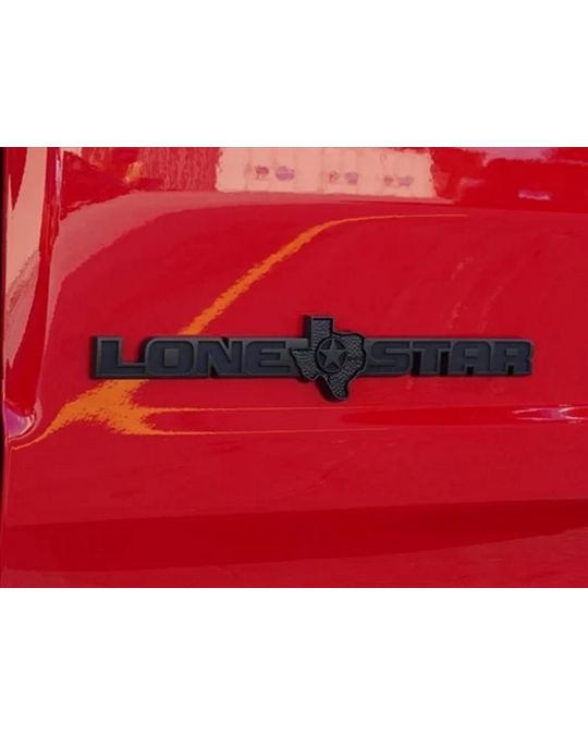 Genuine Mopar Tailgate Emblem Lone Star Black