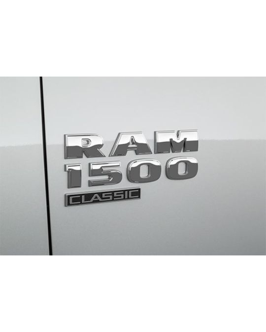 Genuine Mopar Emblem - Ram 1500 Classic Badge - Chrome Left