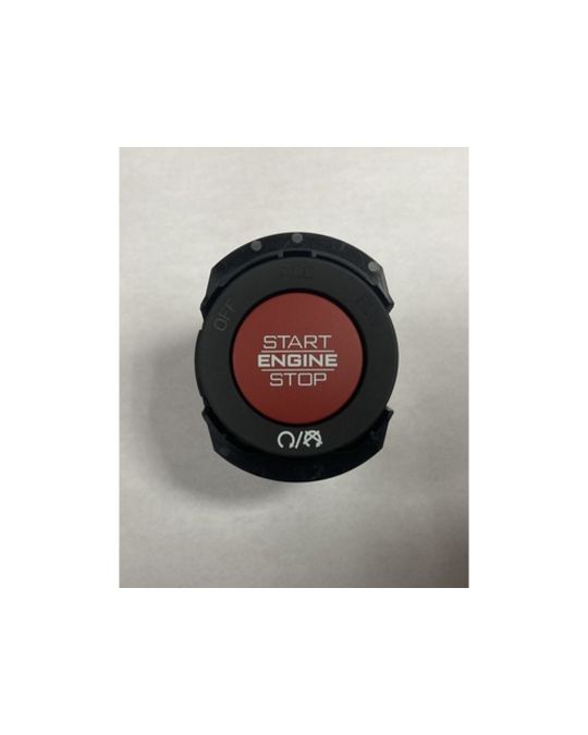 Genuine Mopar Red Engine Start Button