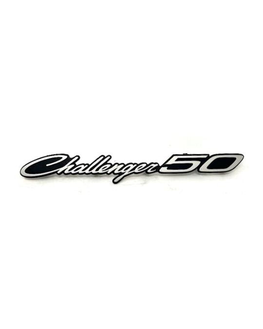 Genuine Mopar 50th Anniversary Edition "Challenger 50" Front Grille Emblem For Widebody