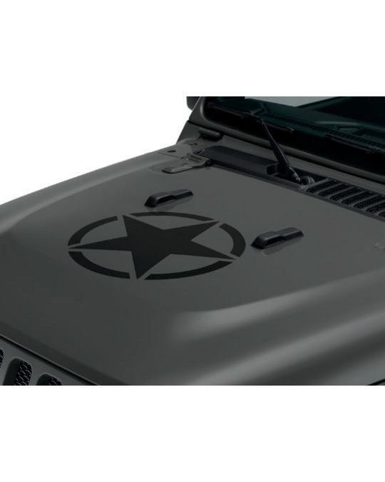 Genuine Mopar Freedom Edition Star Decals For Hood And Rear Quarter Panel