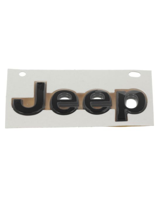 Genuine Mopar Gloss Black Altitude Jeep Hood Emblem