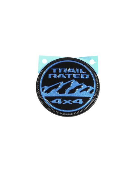 Genuine Mopar Emblem Trail Rated Black And Blue 4XE