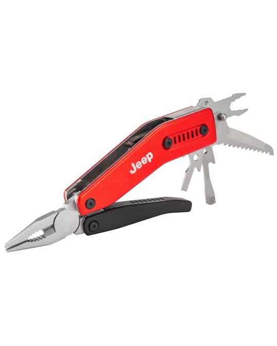 Genuine Mopar Jeep Performance Parts Trailmaster Multifunction Tool In Red With Jeep Logo By AllTrade