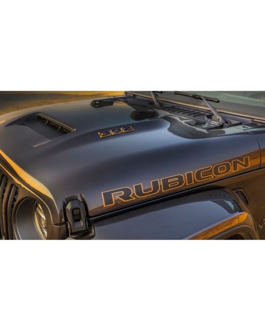 Genuine Mopar Hood Side Decal Rubicon Black Bronze