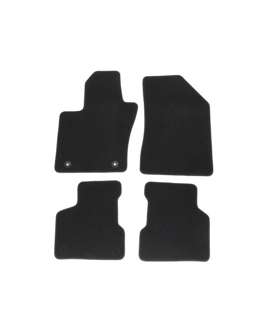 Genuine Mopar Carpeted Floor Mats Black Set Of Four For Front And Rear