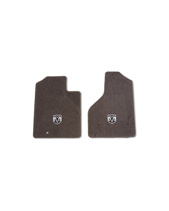 Genuine Mopar Floor Mats Carpeted Front Khaki