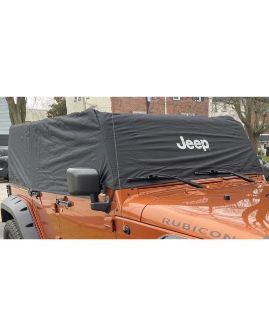 Genuine Mopar Vehicle Cover for Cab Black 4 Door