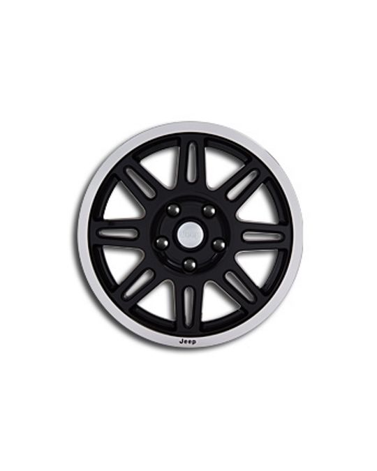 Genuine Mopar Wheel 17" Black & Machined