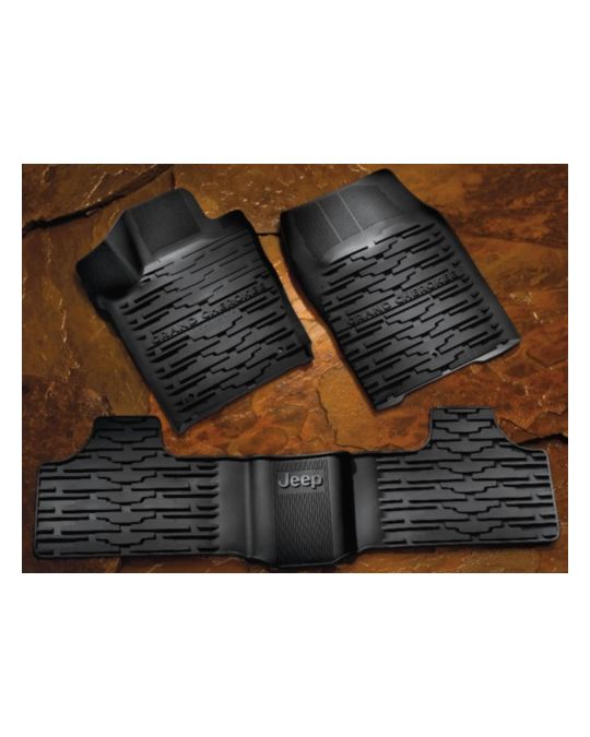 Genuine Mopar Rubber Mats Black 