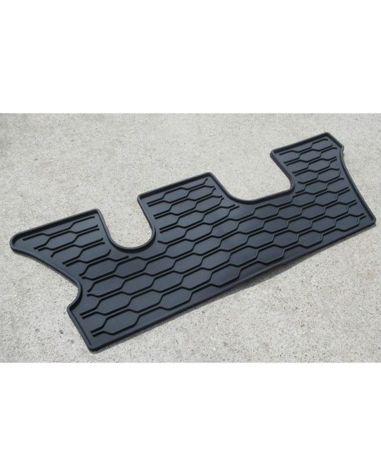 Genuine Mopar Rubber Mat Third Row Black For 60/40 Second Row Bench Seats