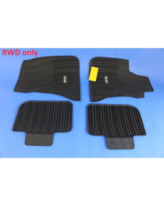 Genuine Mopar Rubber Mats RWD