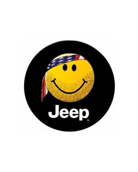 Genuine Mopar Spare Tire Cover Cloth Smiley Face Logo