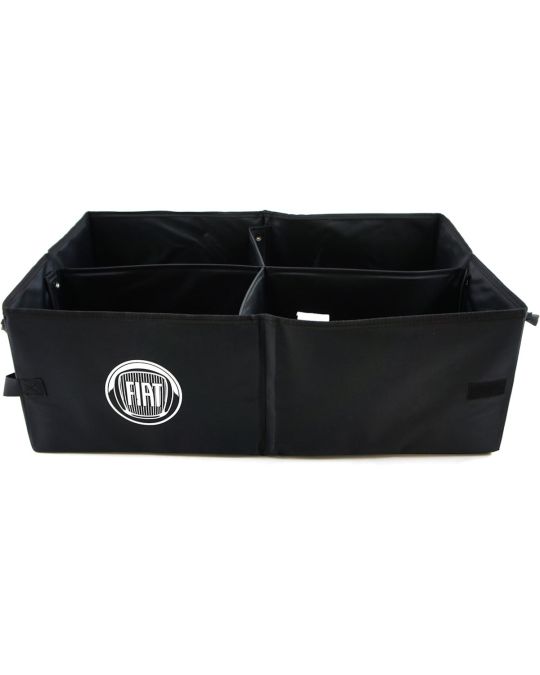 Genuine Mopar Cargo Tote Black With Fiat Logo