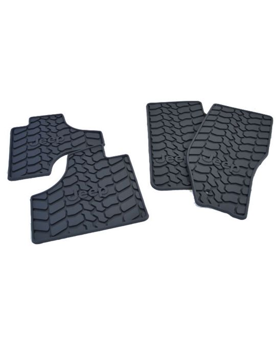 Genuine Mopar Rubber Mats Dark Slate Gray