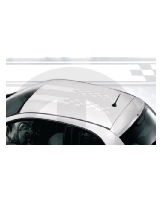 Genuine Mopar Decal Kit Top Stripes White