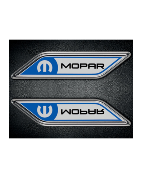 Genuine Mopar Fender Badge - Mopar Logo