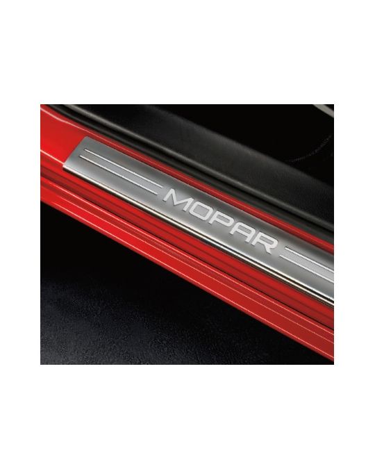 Genuine Mopar Door Sill Guards W/ Mopar Logo