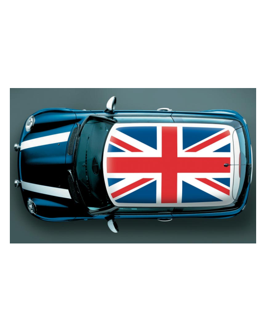 Genuine Mopar Decal Kit Roof British Union Jack Flag