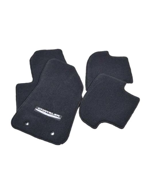 Genuine Mopar Floor Mats Carpeted Black Convertible