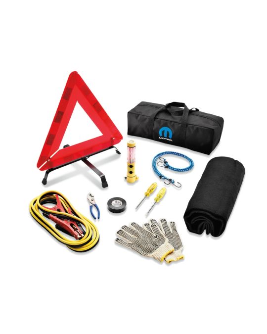 Genuine Mopar Roadside Safety Kit With Mopar Logo