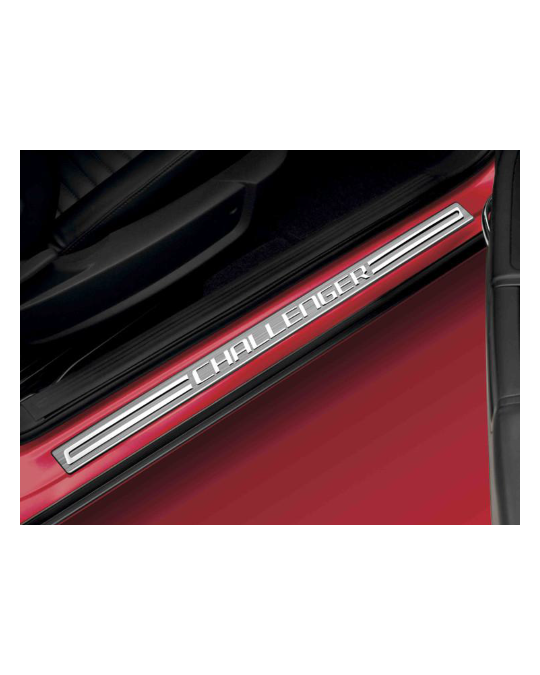 Genuine Mopar Door Sill Guards With Challenger Logo