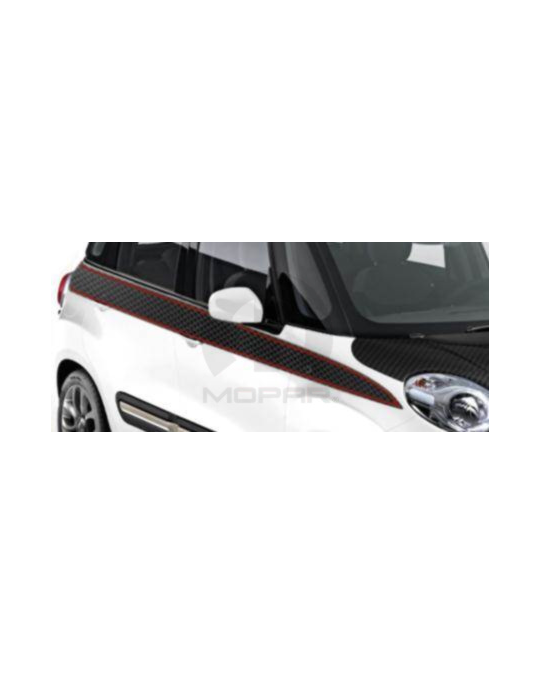 Genuine Mopar Decal - Upper Body Side - Carbon Fiber