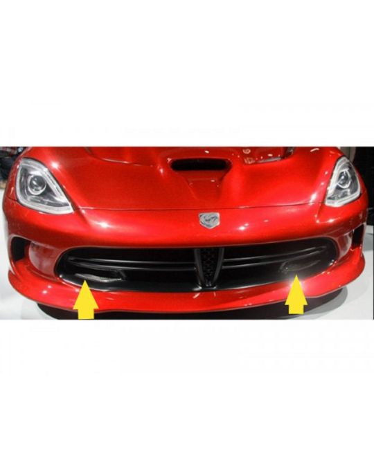 Genuine Mopar Ground Effects Carbon Fiber Front Air Inlet Bezels