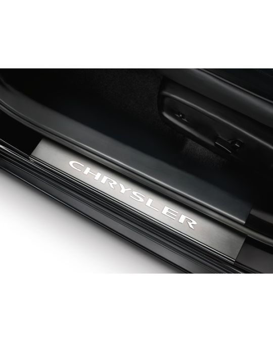 Genuine Mopar Door Sill Guards Stainless Steel Illuminated