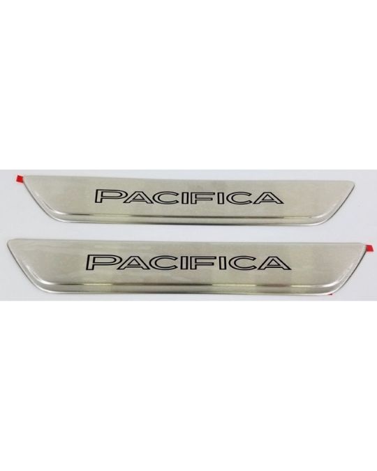 Genuine Mopar Door Sill Guards Set Of Two For Front Doors Pacifica Logo