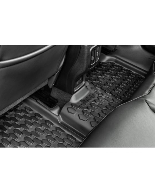 Genuine Mopar Rubber Mats With Jeep Logo