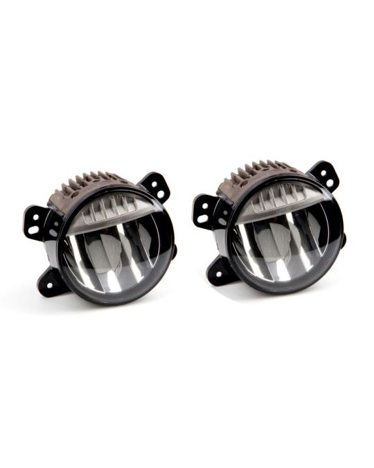 Genuine Mopar LED Fog Lights Kit Of Two For Painted Injection Molded Front Bumper MBA