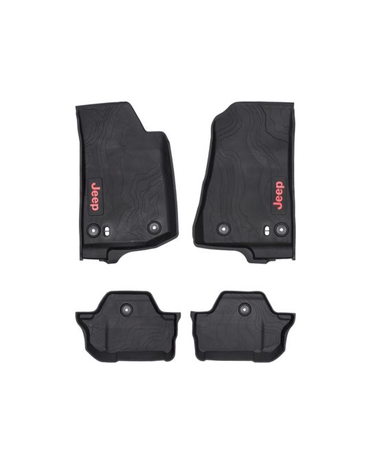 Genuine Mopar Rubber Floor Mats 2 Door