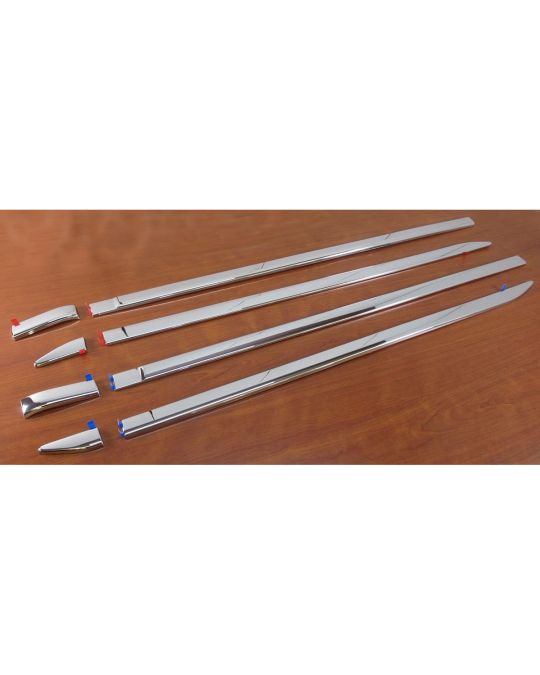 Genuine Mopar Chrome Door Molding Spears Complete Kit For Left And Right Crew Cab 5'7"