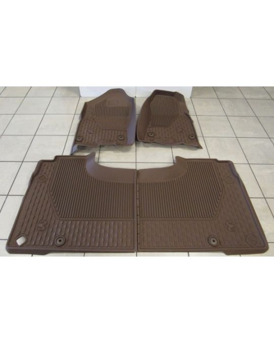 Genuine Mopar All-Weather Slush Mats Crew Cab Brown