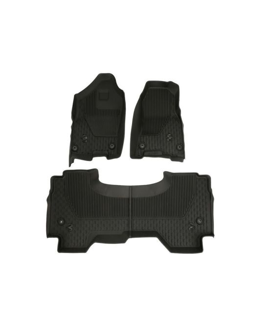 Genuine Mopar All-Weather Slush Mats Quad Cab Black