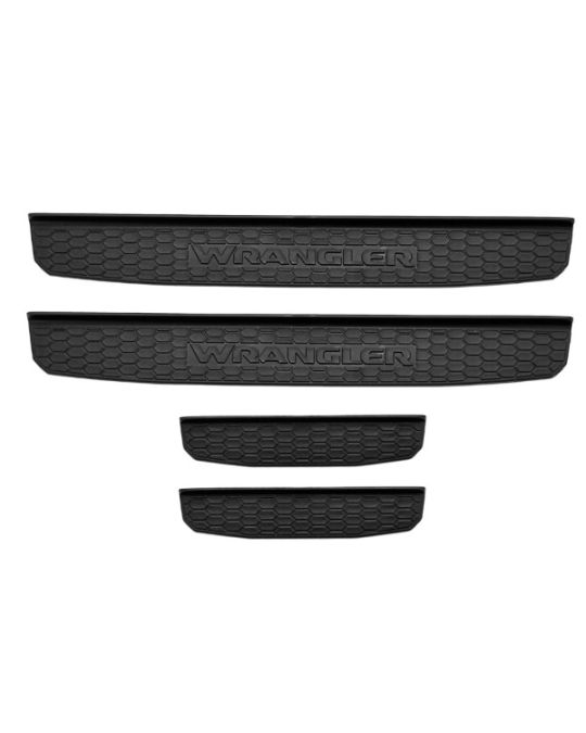 Genuine Mopar Door Sill Guards 4 Door Black