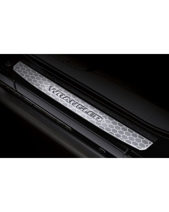 Genuine Mopar Door Sill Guards 4 Door Stainless Steel